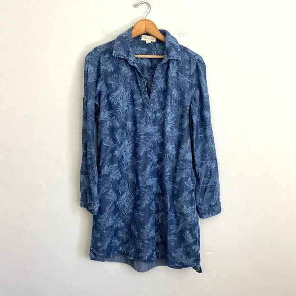 cloth stone Dresses Cloth And Stone Chambray Dress Women